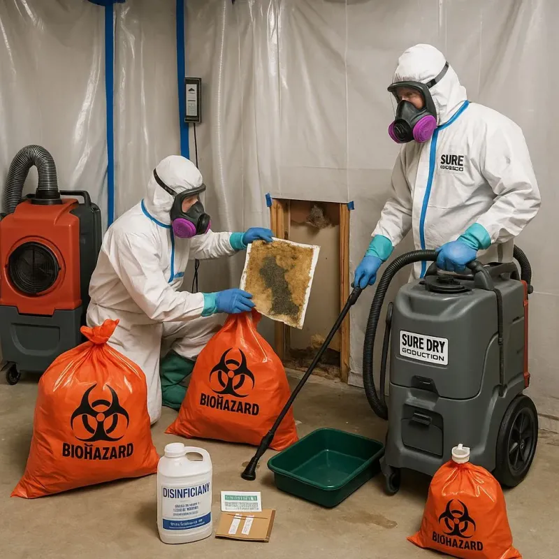 Contaminated Water Handling Protocols process in Winnie, TX