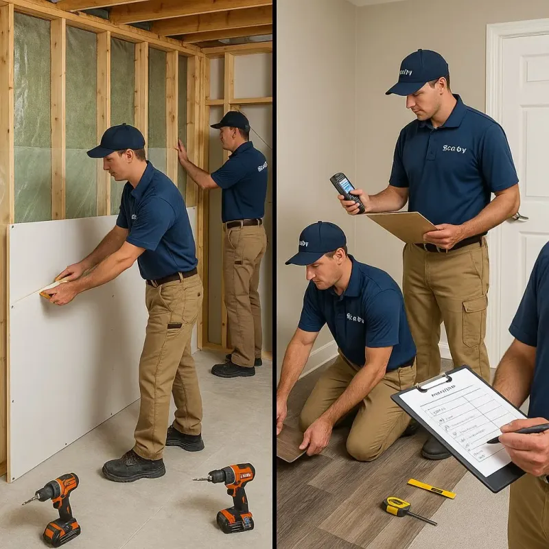 Repairs and Reconstruction process in Winnie, TX