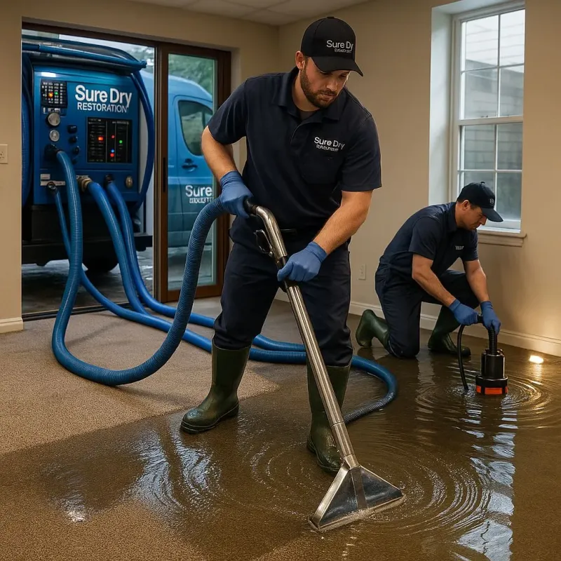 Water Extraction and Removal process in Winnie, TX